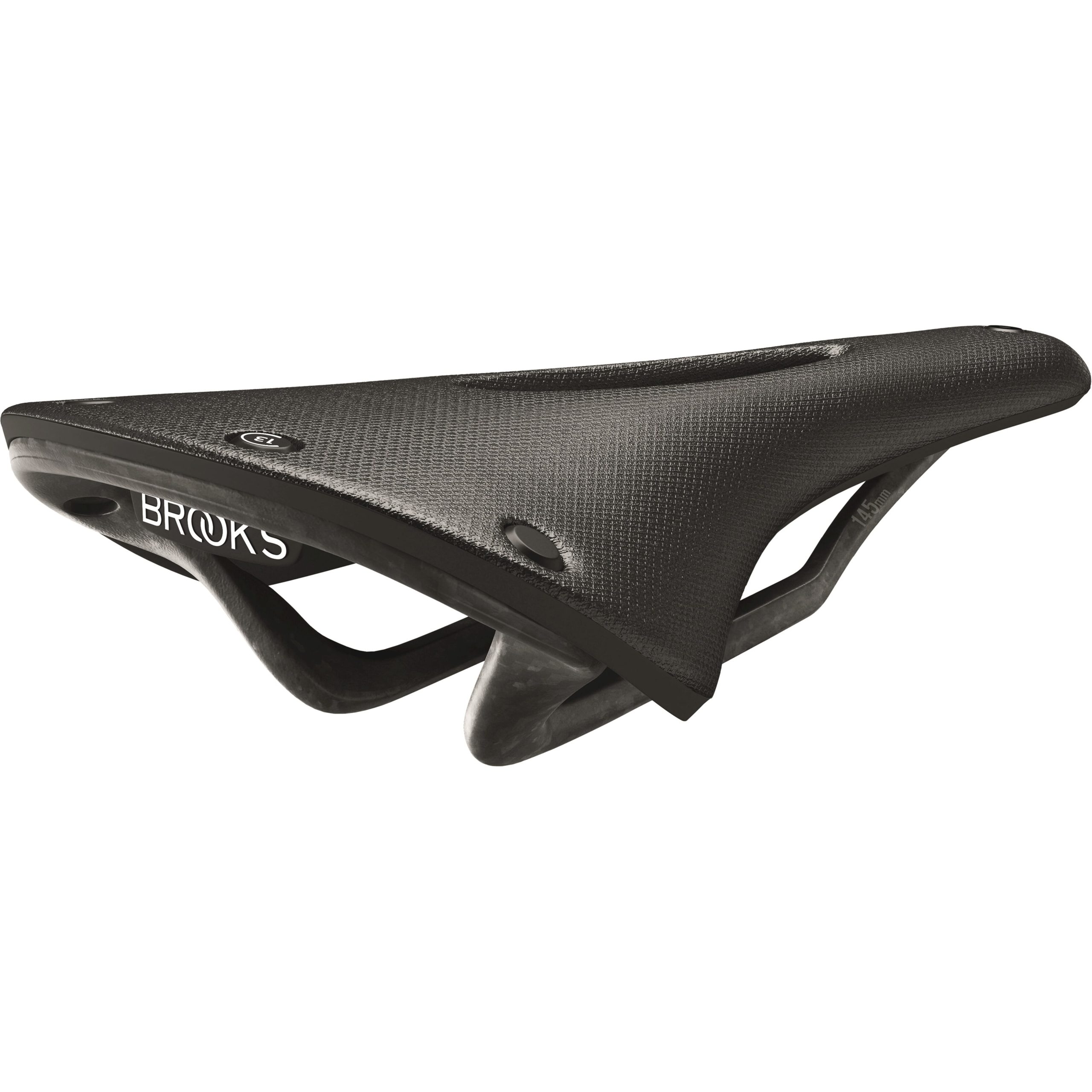 Brooks zadel C13 Carved Cambium 145mm Black