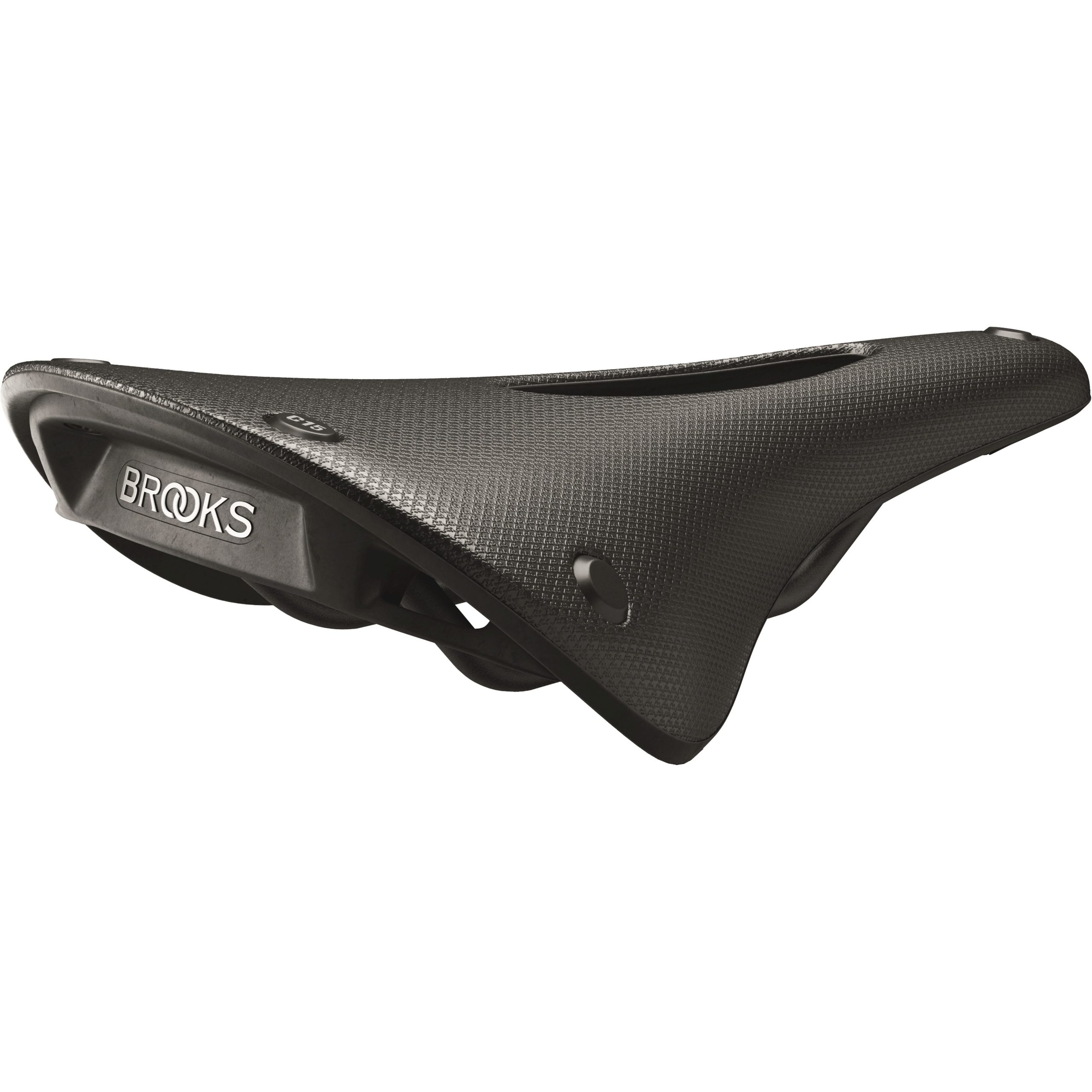 Brooks zadel C15 Carved Cambium Black
