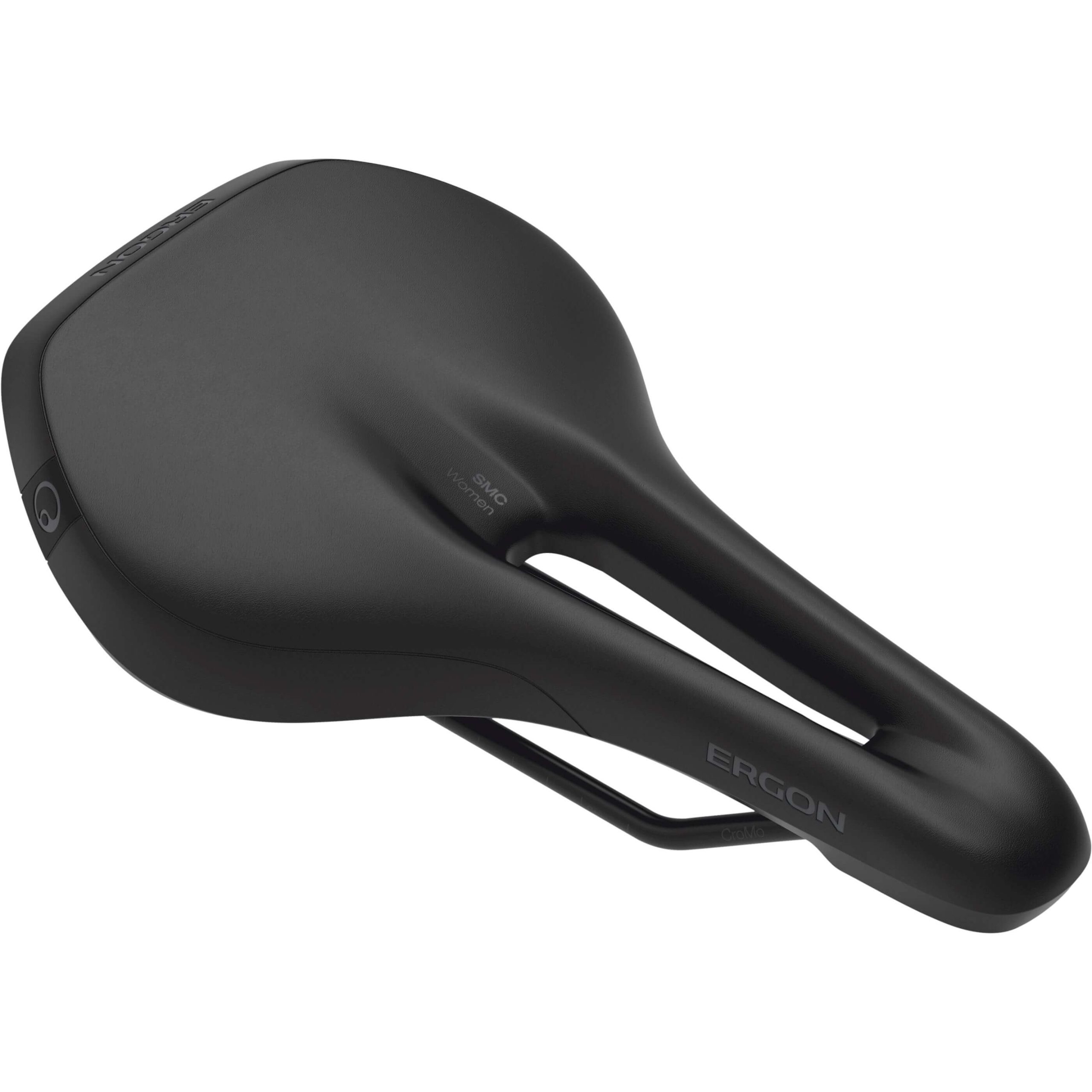 Ergon zadel SMC dames S/M zwart