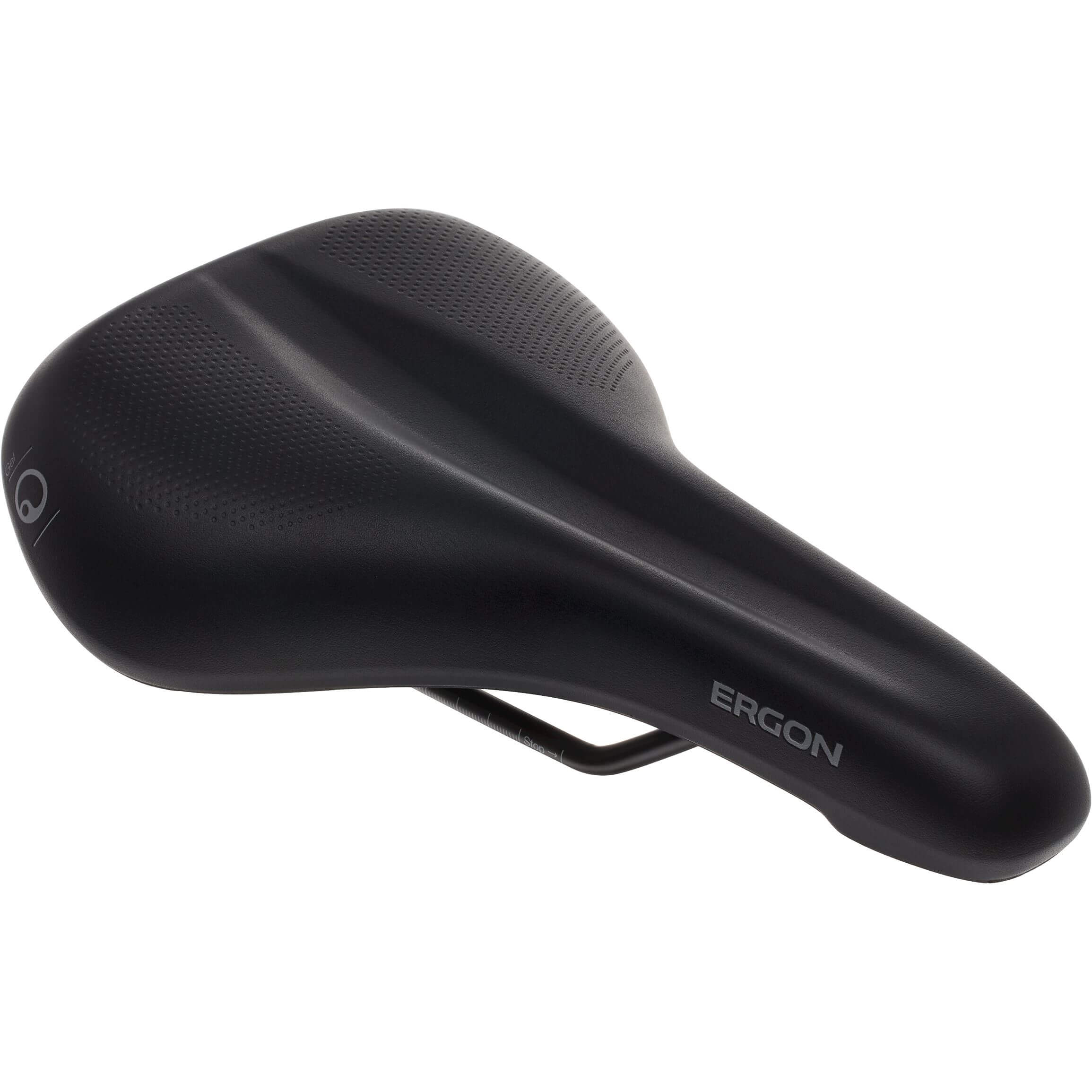 Ergon zadel ST gel heren S/M zwart