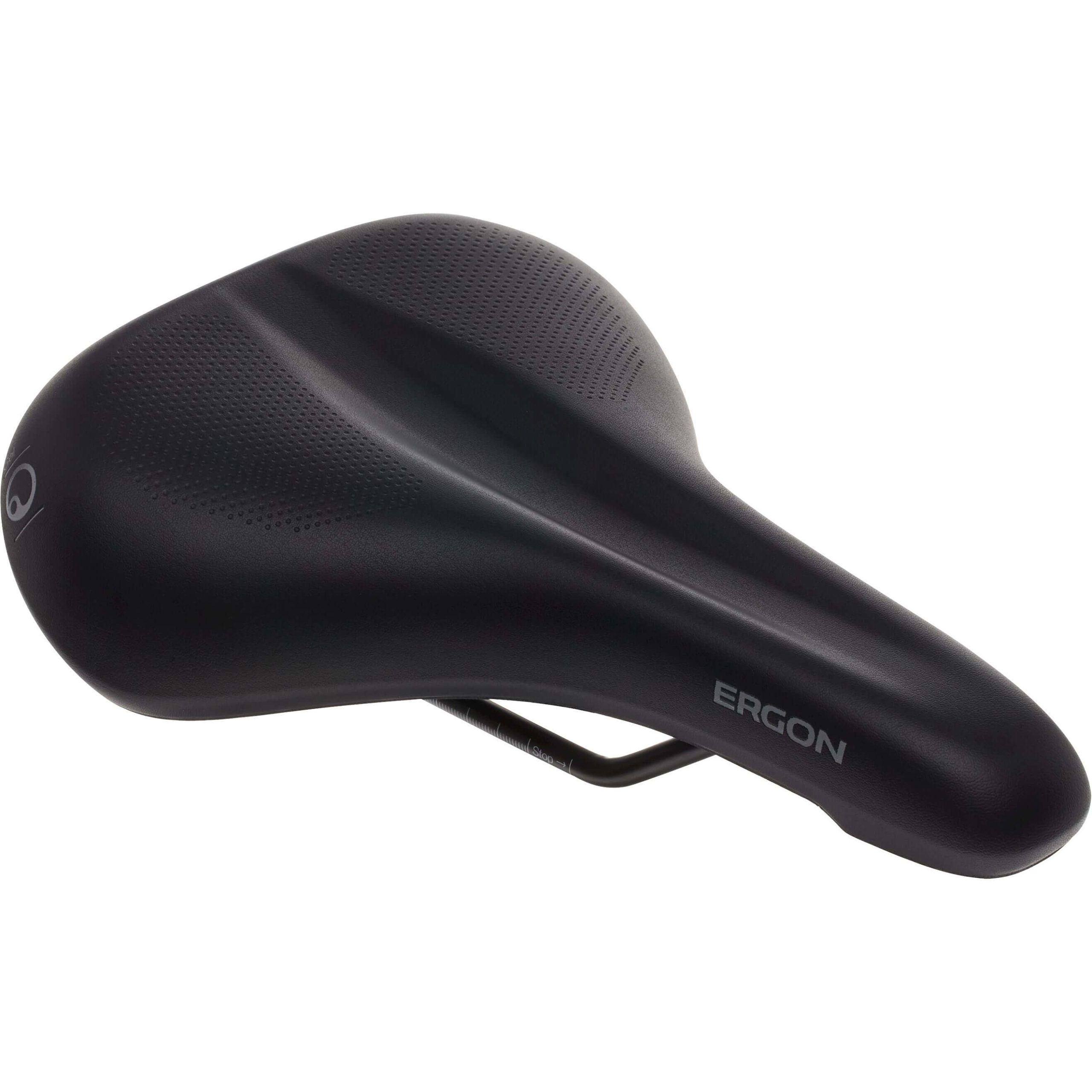 Ergon zadel ST gel heren M/L zwart