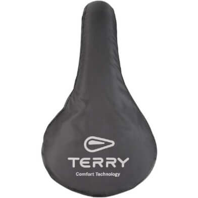 Terry regenhoes zadel/zadeldek S zw