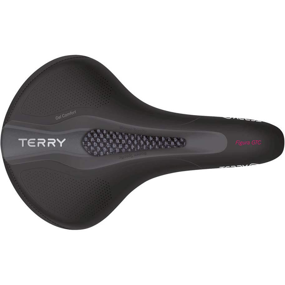 Terry zadel Figura GTC Max gel dames zwart